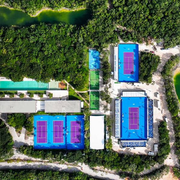 Vista aérea canchas
